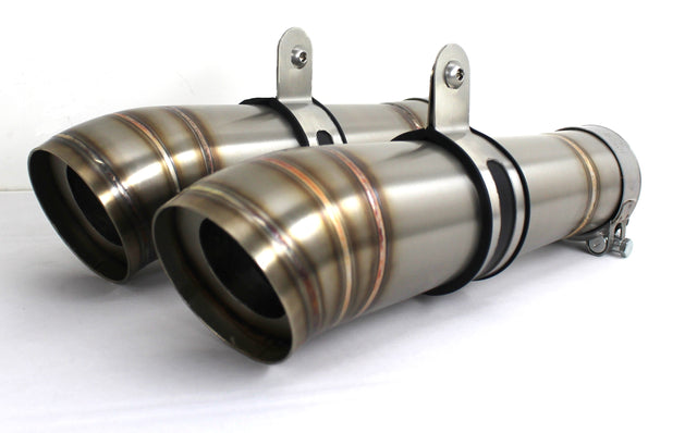 Triumph SPEED TRIPLE 1050 2005 - 2010 Exhaust Silencer Muffler GP2 + dB killer medium 20 m.