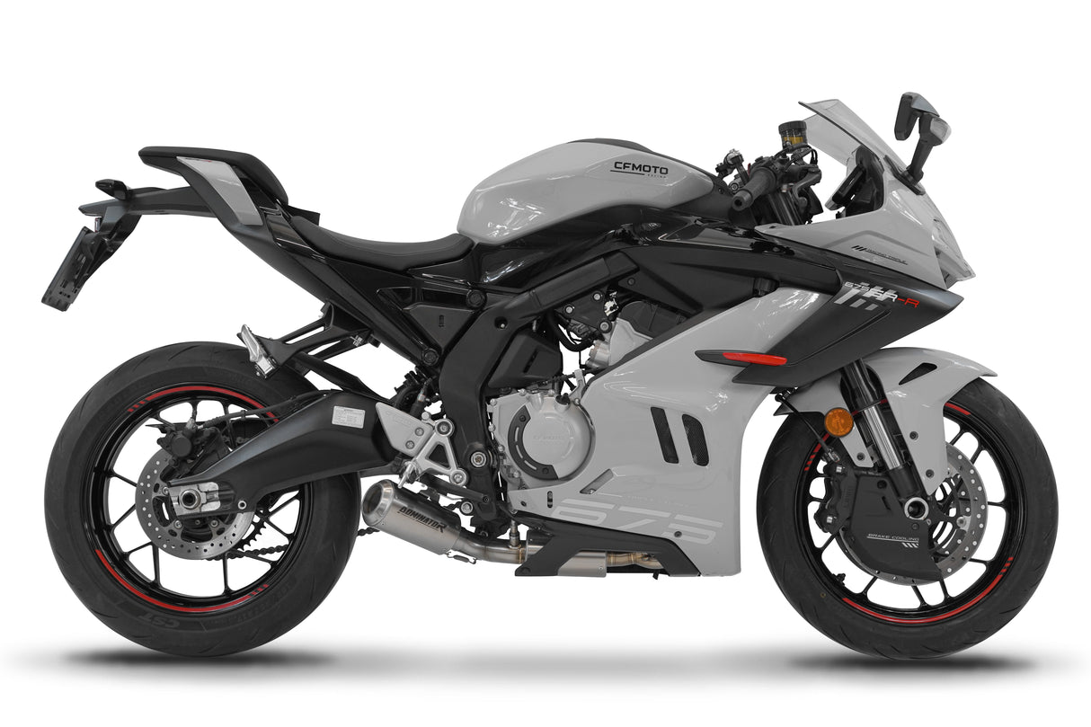 Dominator full exhaust system GPS for CF MOTO 675 SR-R 2024-2026 (race use)