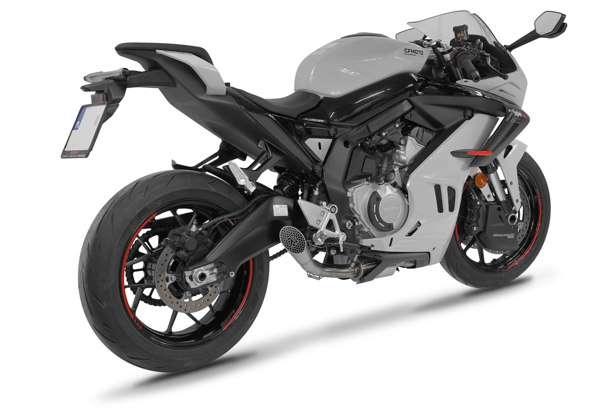 Dominator full exhaust system GP3 for CF MOTO 675 SR-R 2024-2026 (race use)