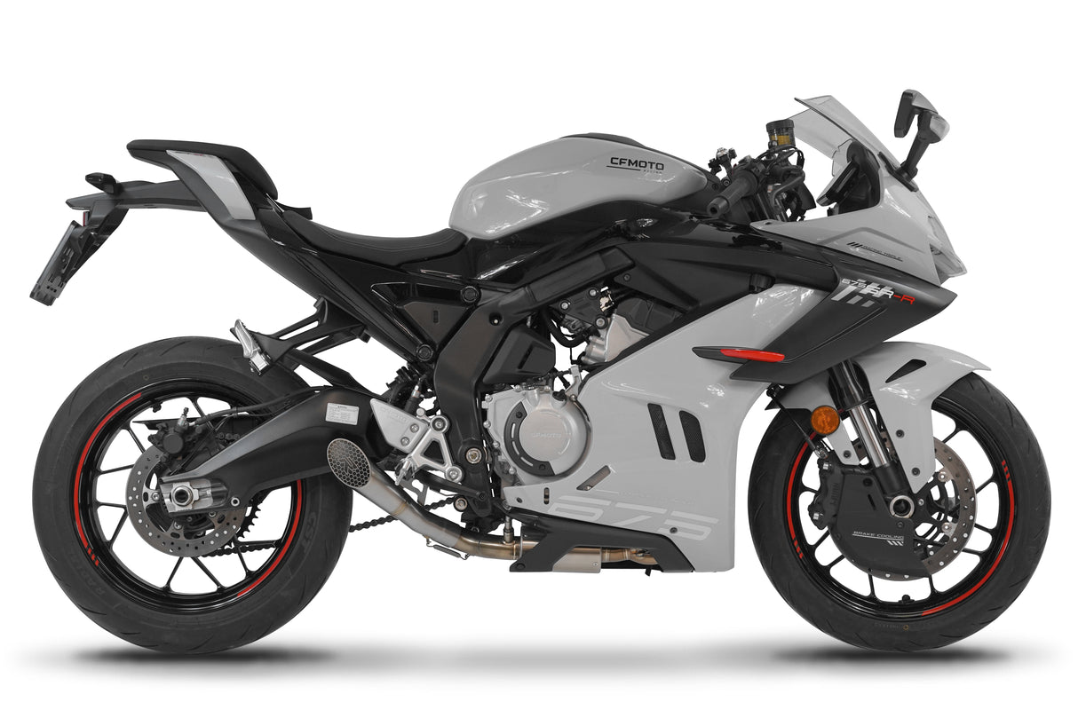 Dominator full exhaust system GP3 for CF MOTO 675 SR-R 2024-2026 (race use)