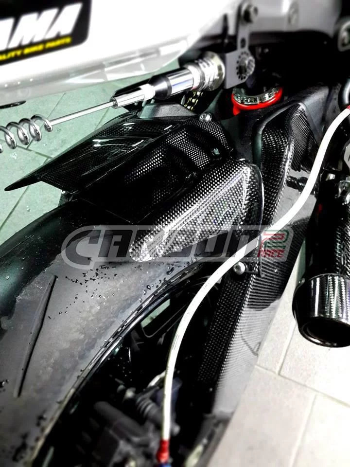 Kawasaki ZX-6R 2009-2024 Carbon Fiber Rear Hugger