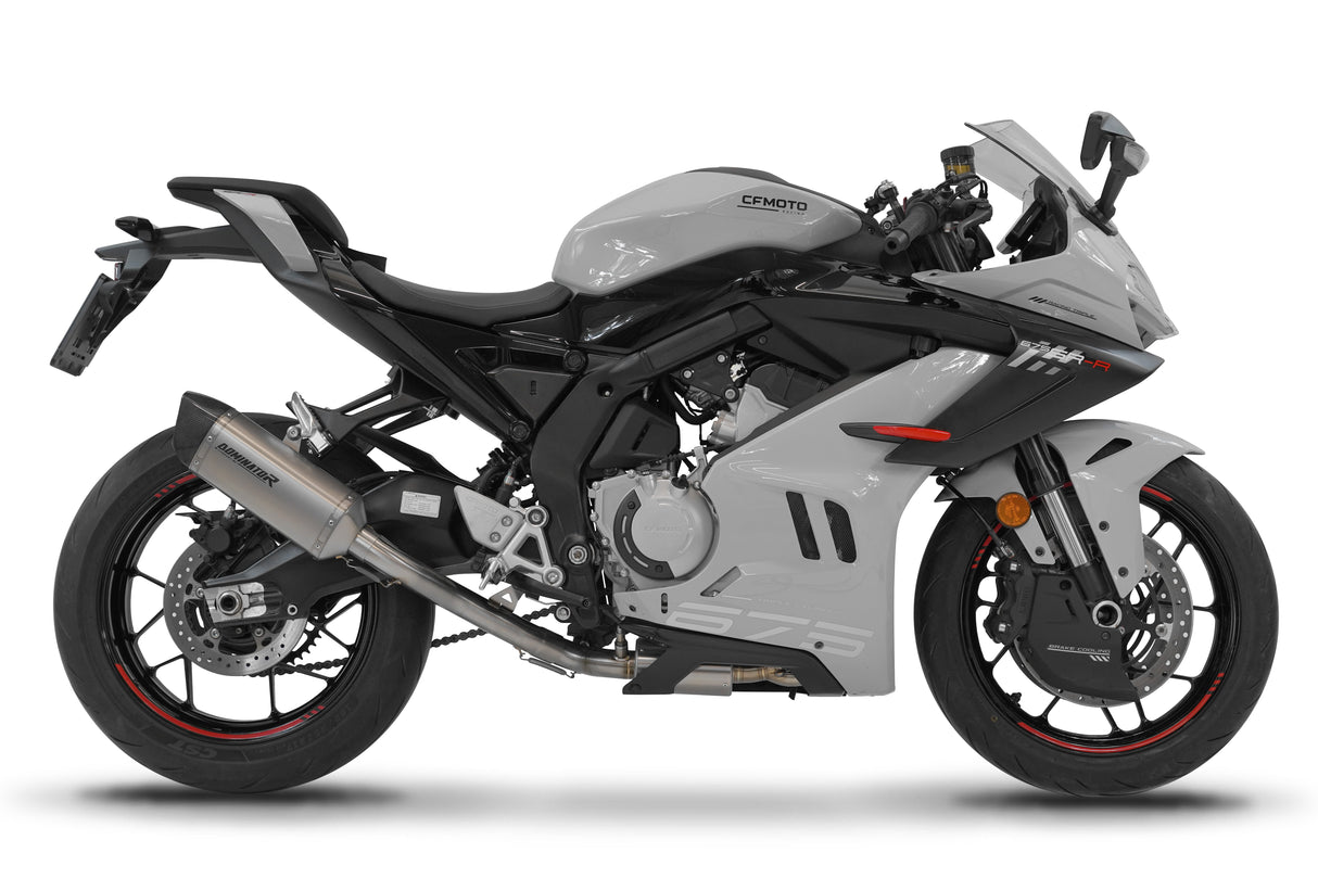 Dominator full exhaust system HP6 for CF MOTO 675 SR-R 2024-2026 (race use)