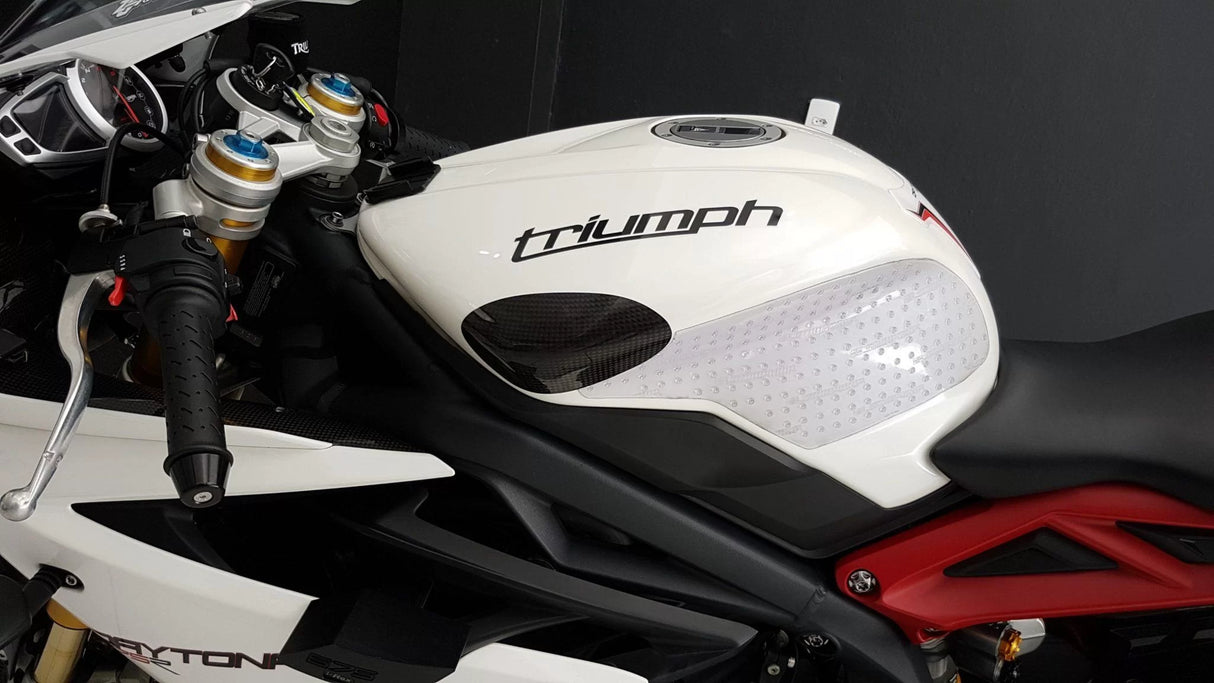 TRIUMPH Daytona 675 2013-2019 Carbon Fiber Tank Sliders