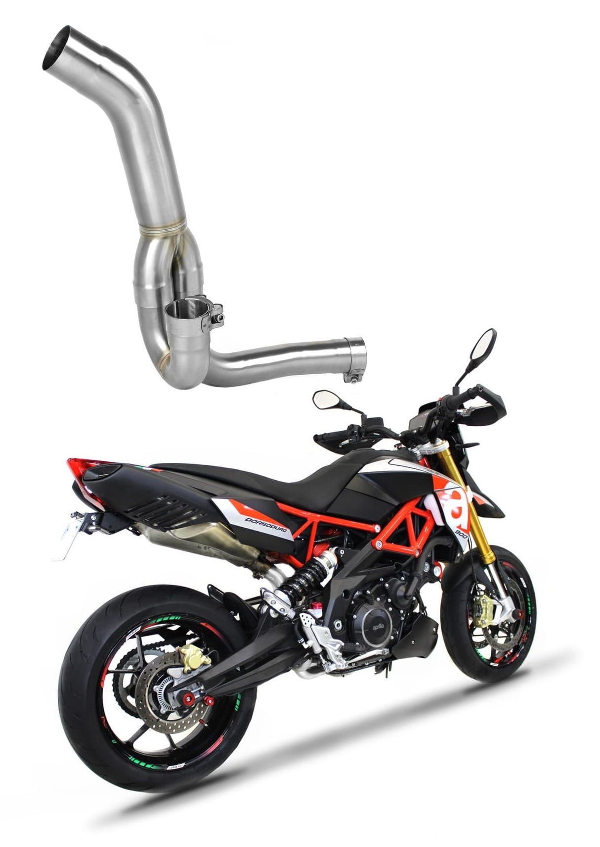 DORSODURO 900 Exhaust Cat Eliminator DECAT 2017 - 2020 20 m.
