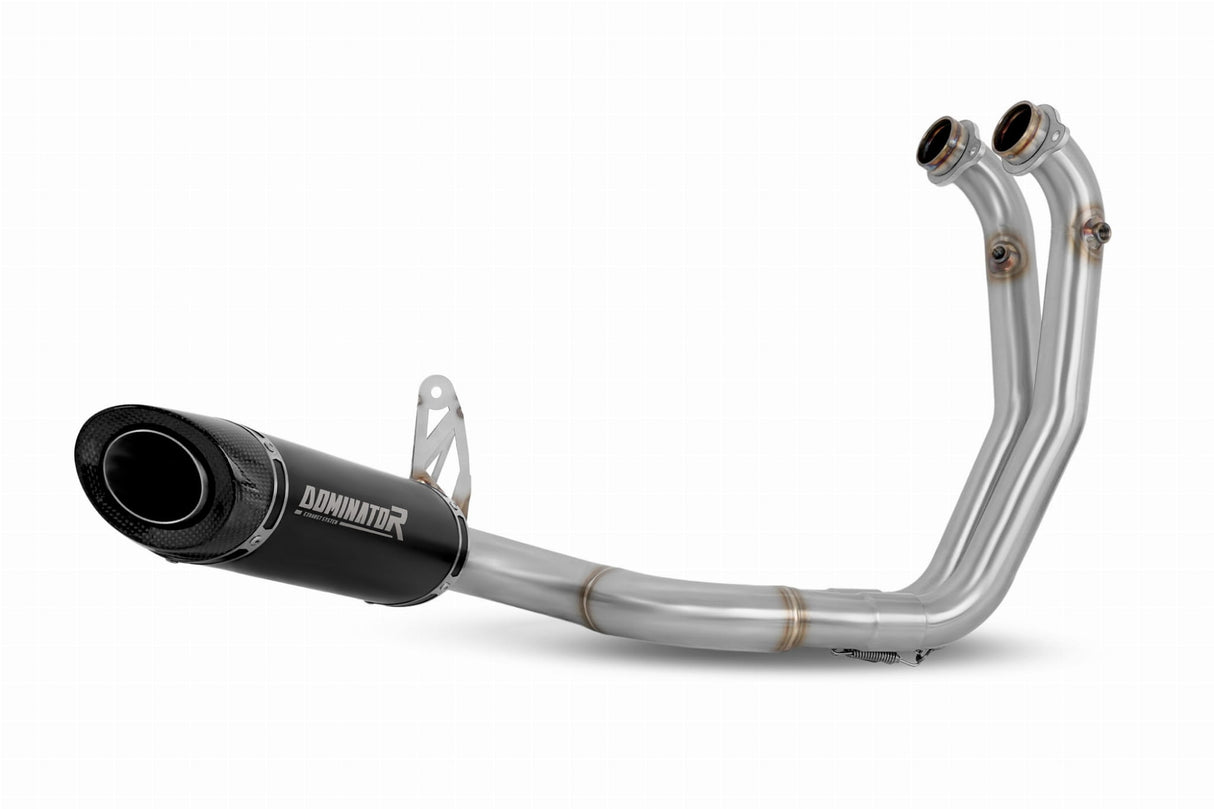 Aprilia Tuono 660 2021 - 2024 Full Exhaust System Collector Silencer HP8 BLACK + dB killer medium 20 m.