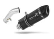 BMW R1200R 2006 - 2009 Exhaust Silencer Muffler HP1 BLACK + dB killer medium 20 m.