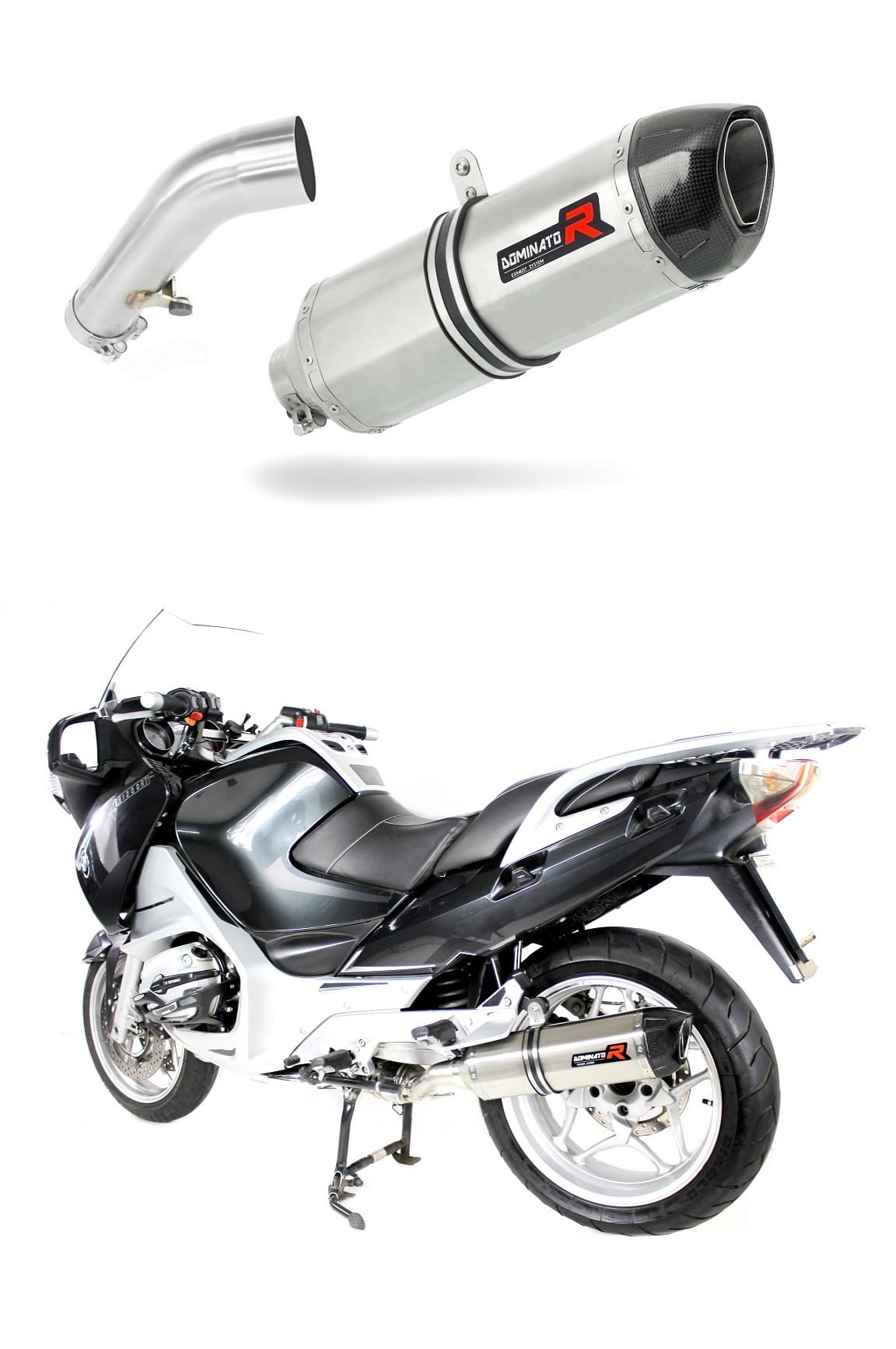 BMW R1200RT 2004 - 2009 Exhaust Silencer Muffler HP1 + dB killer medium 20 m.