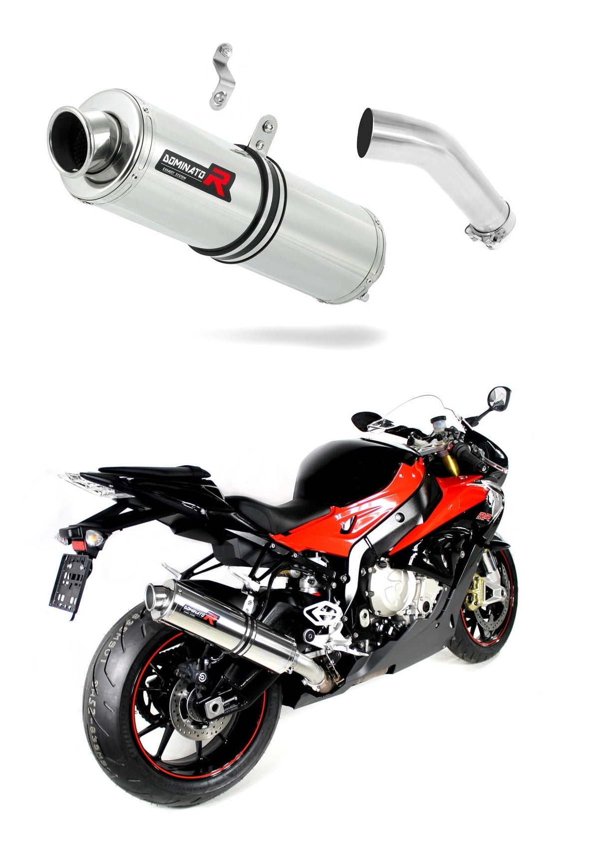 BMW S1000RR 2015 - 2016 Exhaust Silencer Muffler ST + dB killer medium 20 m.