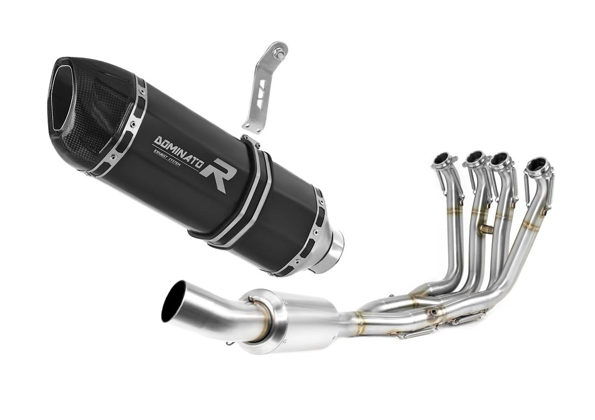 BMW S1000RR EX 2012 - 2014 Full Exhaust System Collector Silencer HP1 BLACK + dB killer medium 20 m.