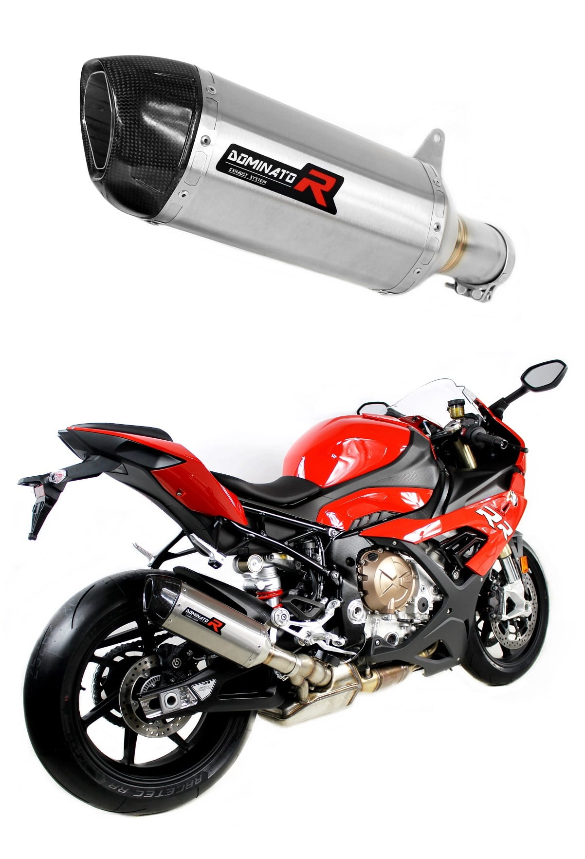 BMW S1000RR 2019 - 2024 Exhaust Silencer Muffler HP1 + dB killer medium 20 m.