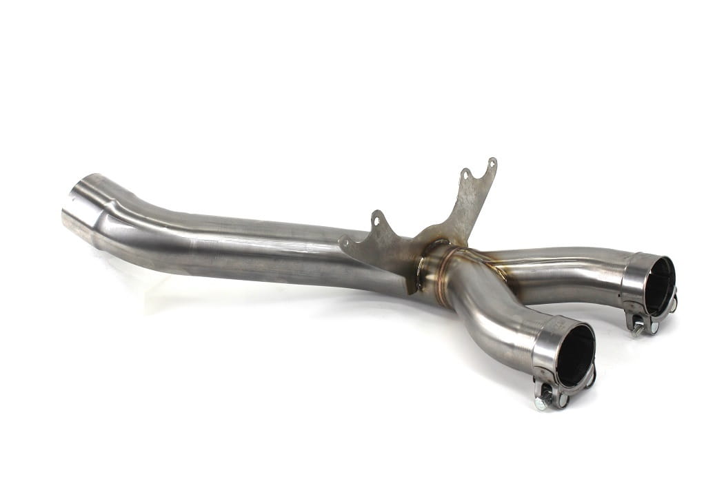 Dominator decat / link pipe for S1000R Cat Eliminator 2014-2016 (race use)