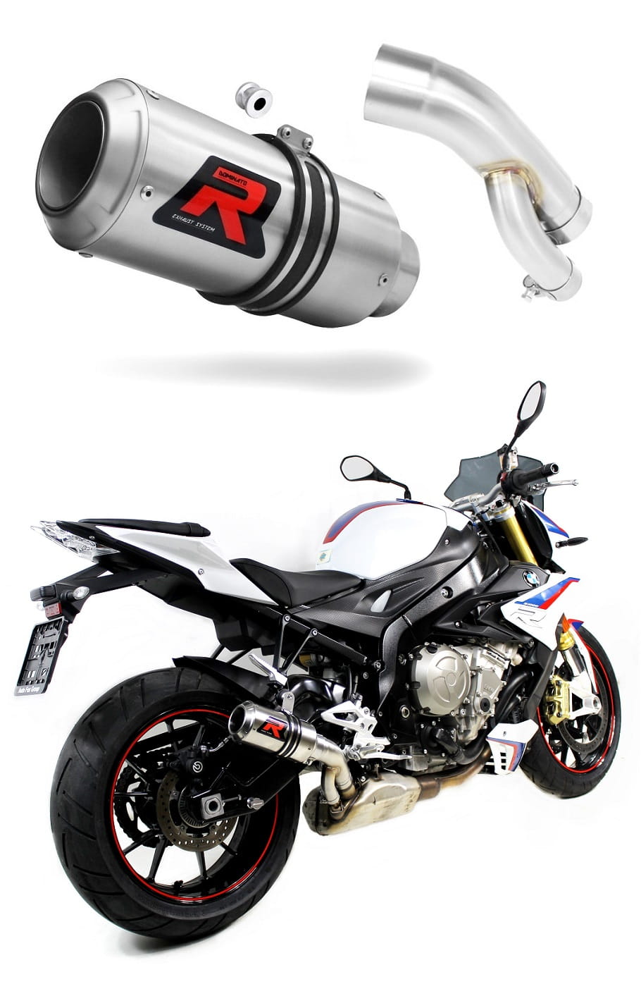 BMW S1000R 2017 - 2020 Exhaust Silencer Muffler GP + dB killer medium 20 m.