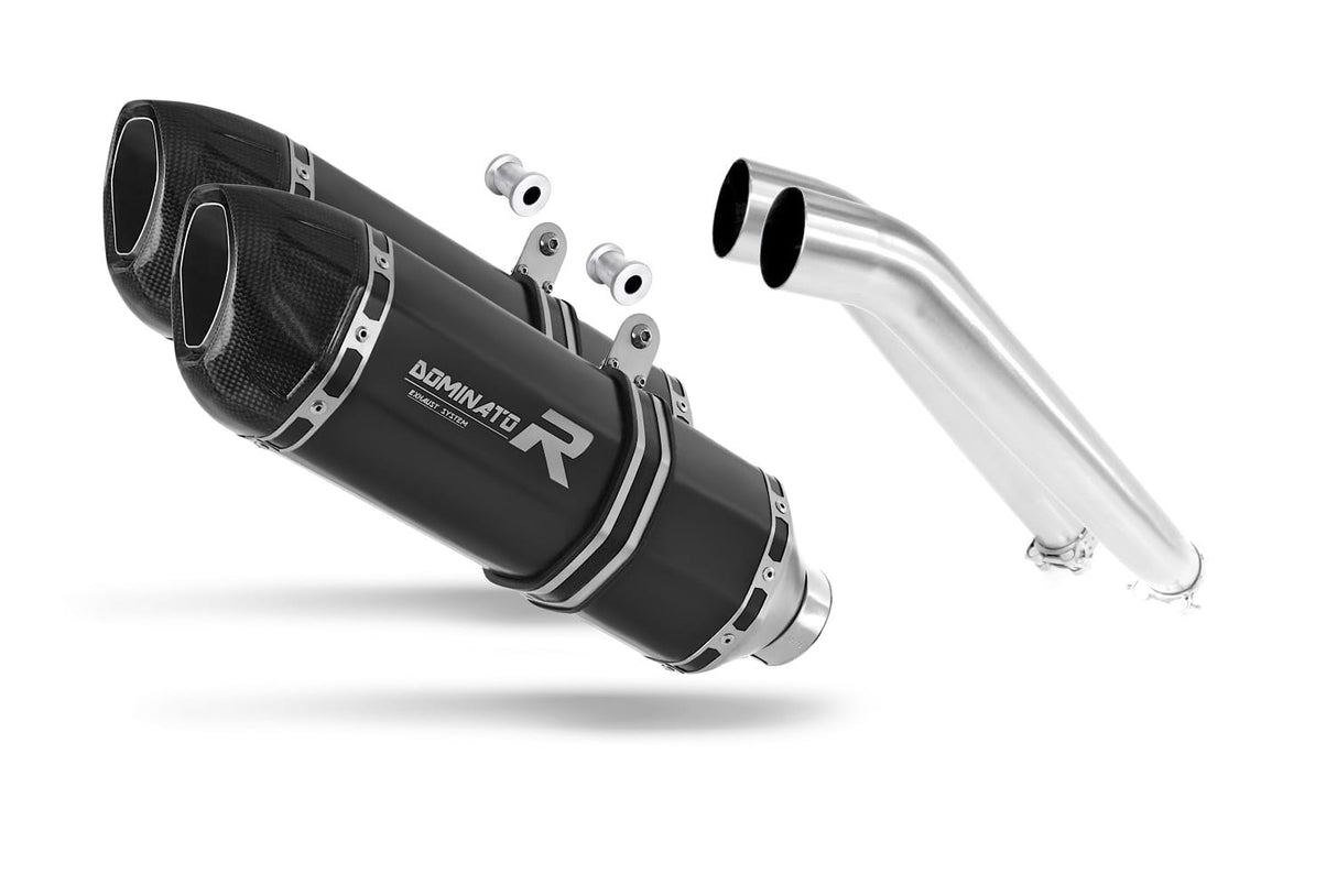 Cagiva RAPTOR 1000 Exhaust Silencer Muffler HP1 BLACK + dB killer medium