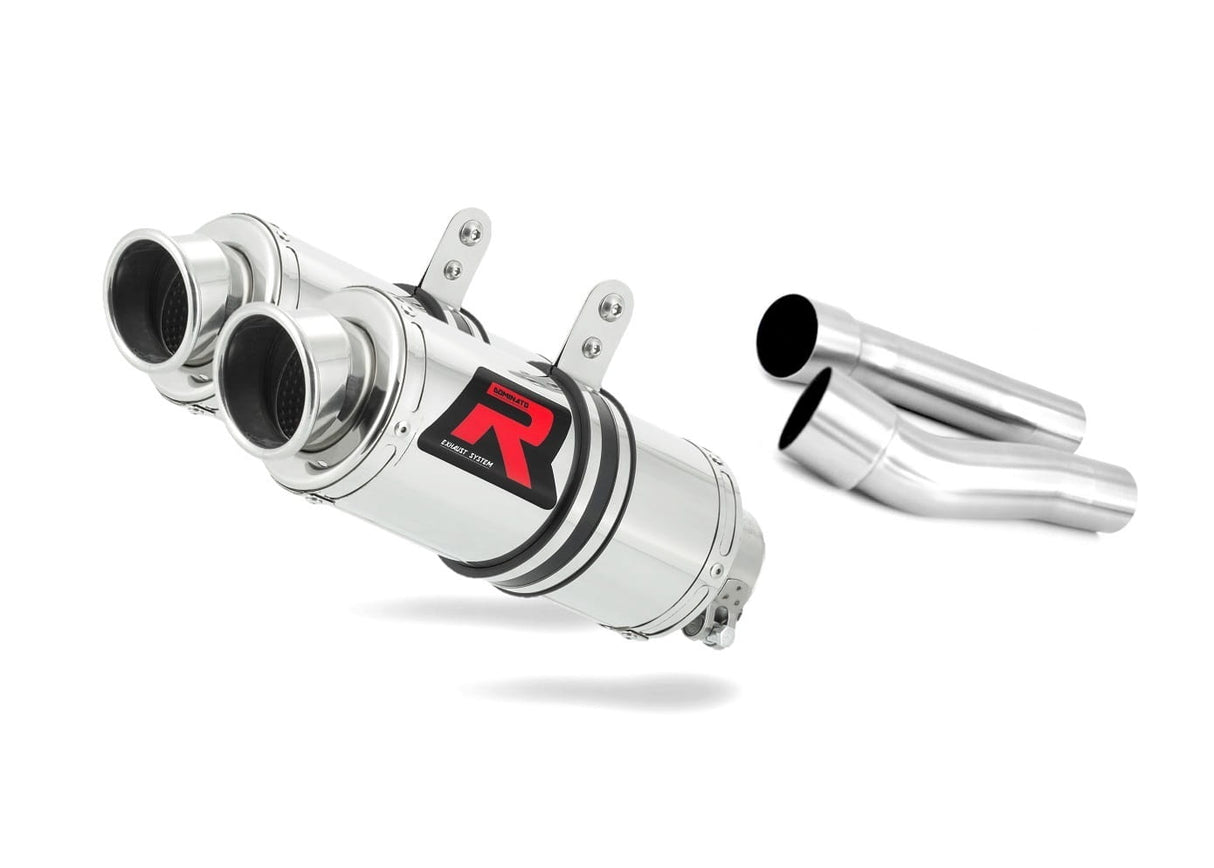 Ducati MONSTER 750 1996 - 2002 Exhaust Silencer Muffler GP1 + dB killer medium 19 m.