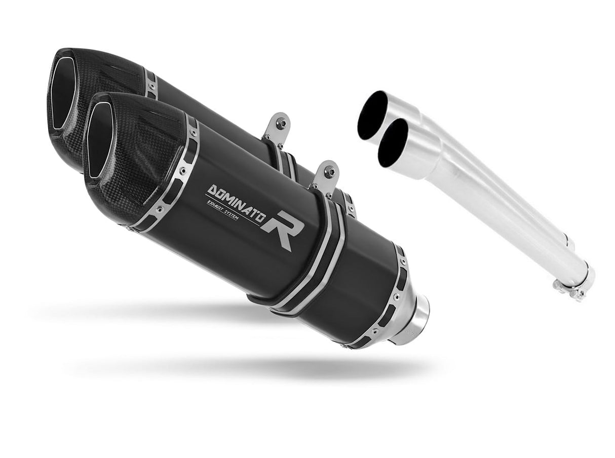 Ducati 750 SPORT 2000 - 2002 Exhaust Silencer Muffler HP1 BLACK + dB killer medium 20 m.