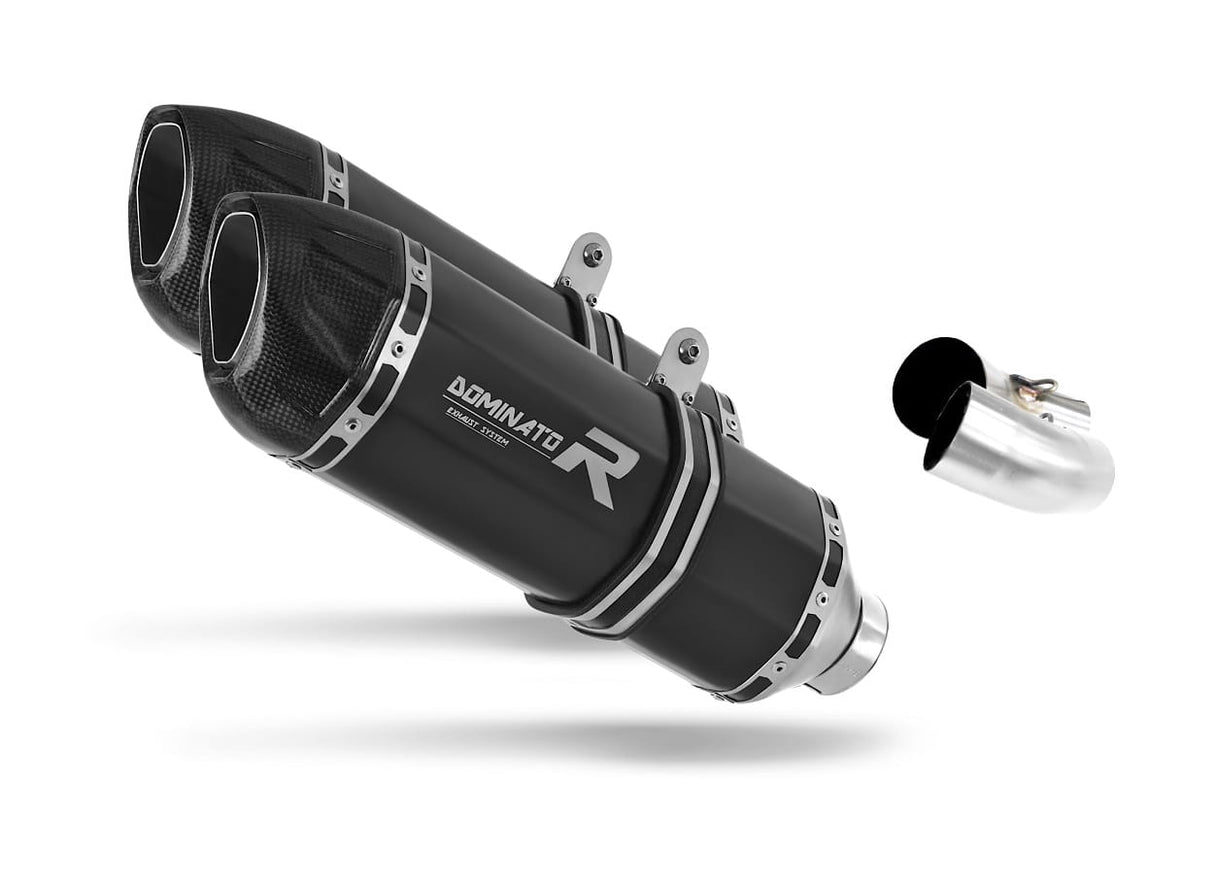Ducati MONSTER 796 2010 - 2015 Exhaust Silencer Muffler HP1 BLACK + dB killer medium 20 m.