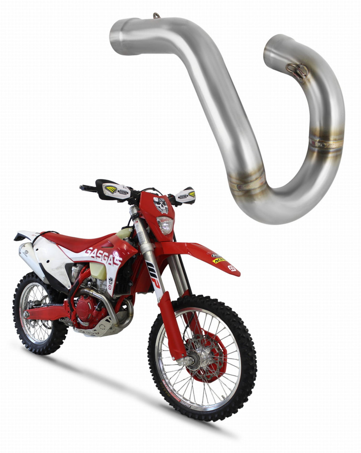 Dominator headers/collector for GAS GAS EC 350 F 2021-2022