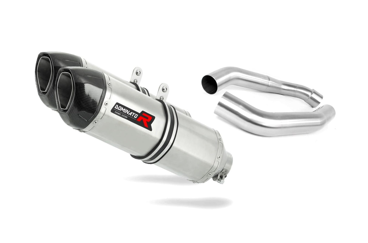 Honda CBR 1000F DUAL 1988 - 2000 Exhaust Silencer Muffler HP1 + dB killer medium 19 m.