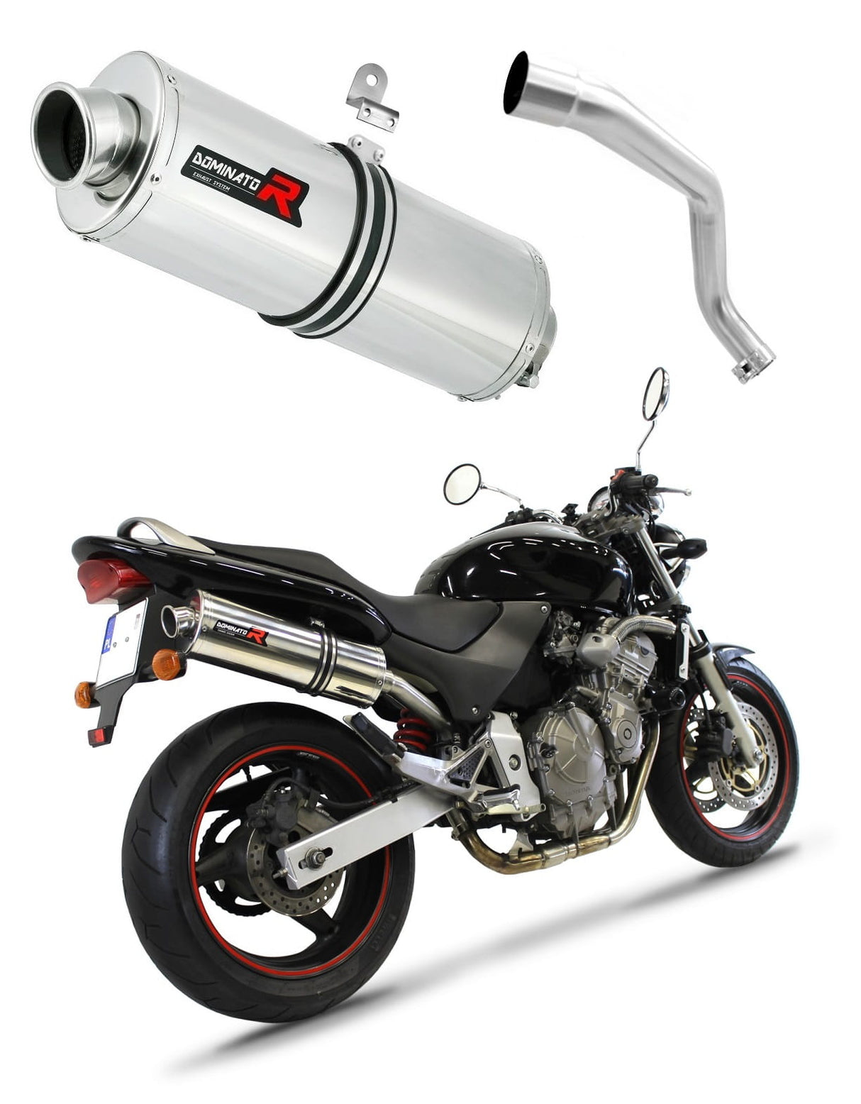Honda CB 600F HORNET 1998 - 2002 Exhaust Silencer Muffler OV + dB killer medium 19 m.