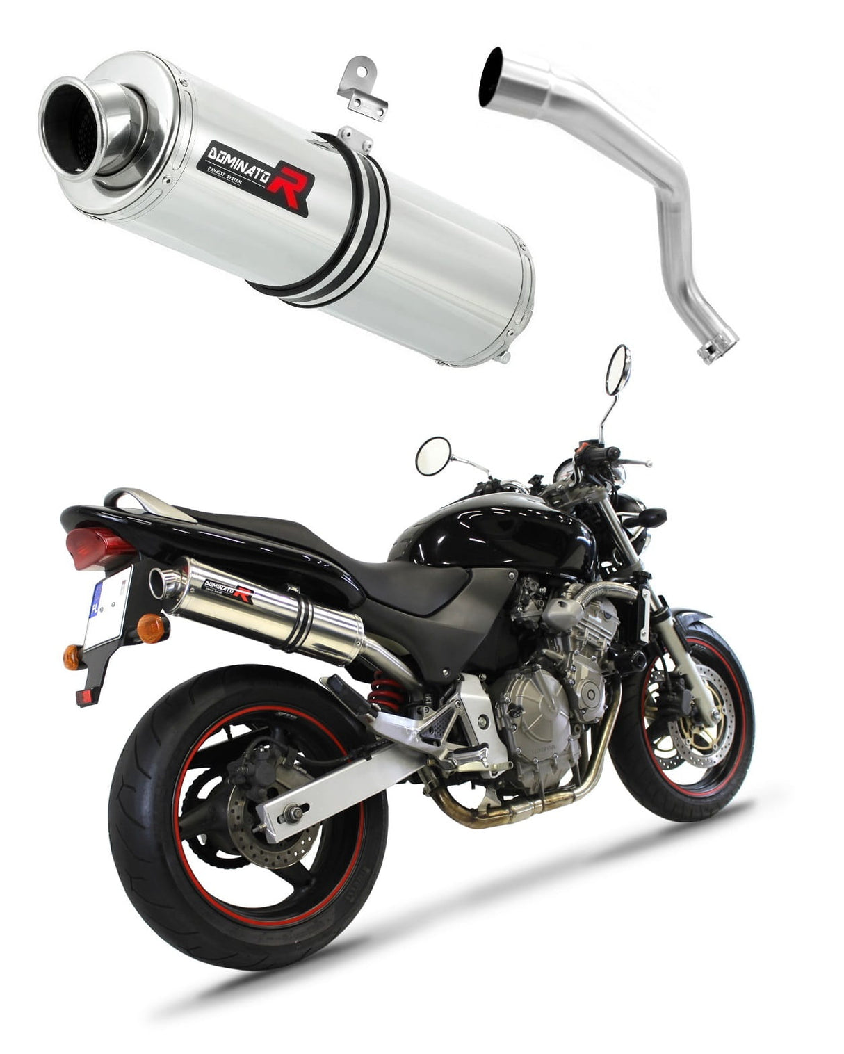 Honda CB 600F HORNET 1998 - 2002 Exhaust Silencer Muffler ST + dB killer medium 19 m.