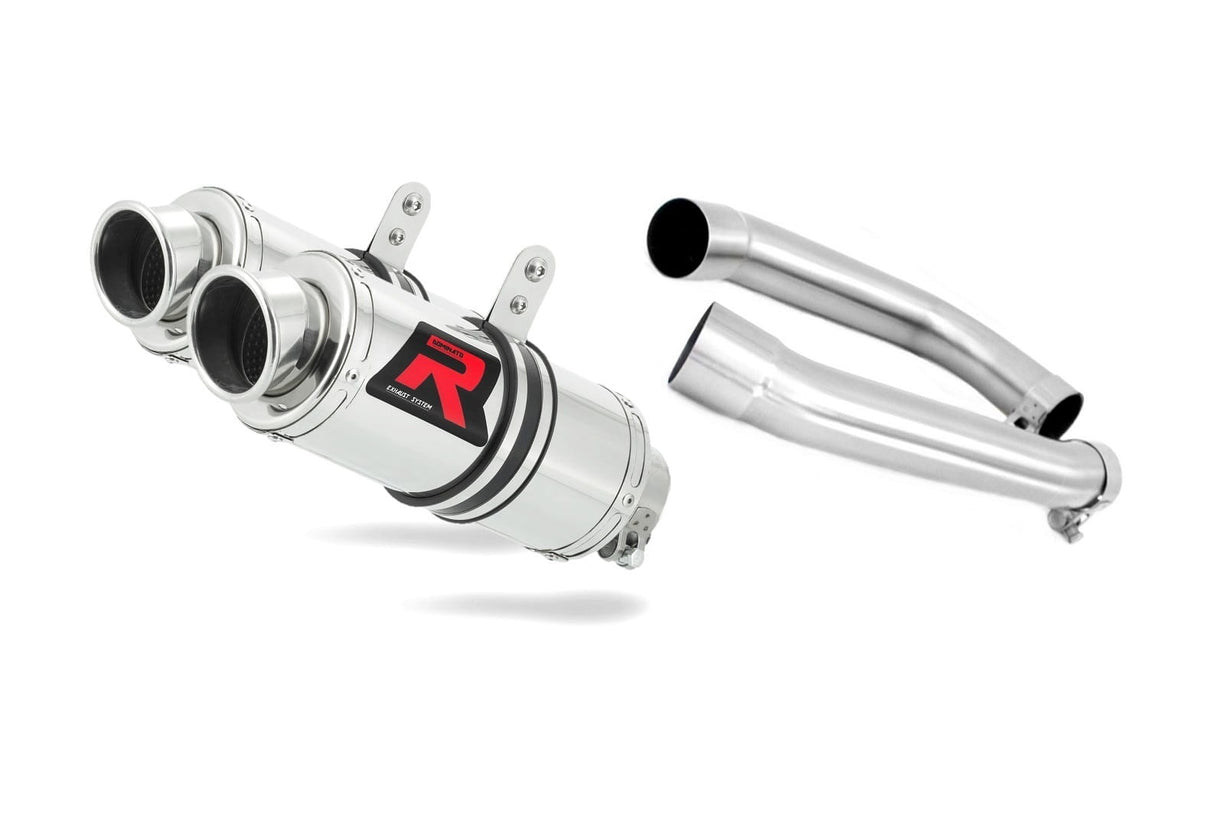 Honda VTR 1000F Firestorm 1998 - 2001 Exhaust Silencer Muffler GP1 + dB killer medium 19 m.