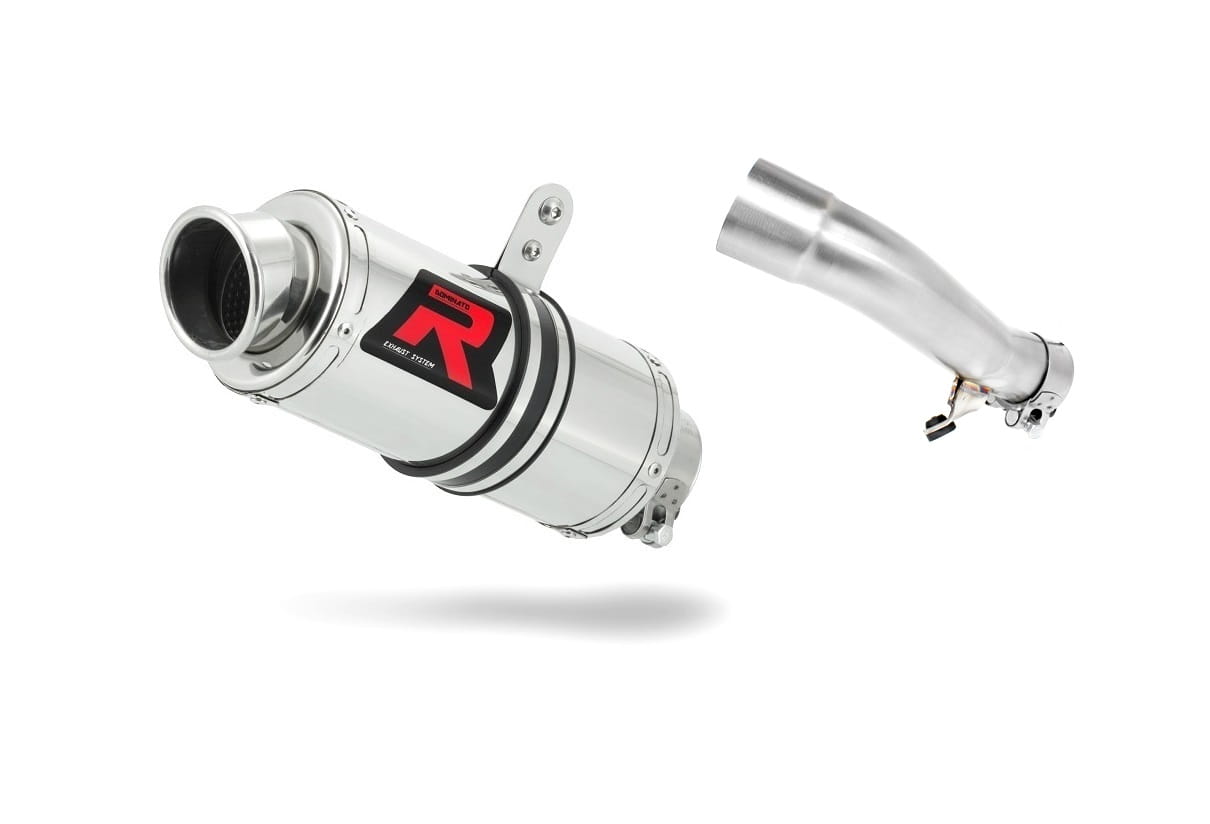 Honda CB 500 F 2013 - 2015 Exhaust Silencer Muffler GP1 + dB killer medium 20 m.