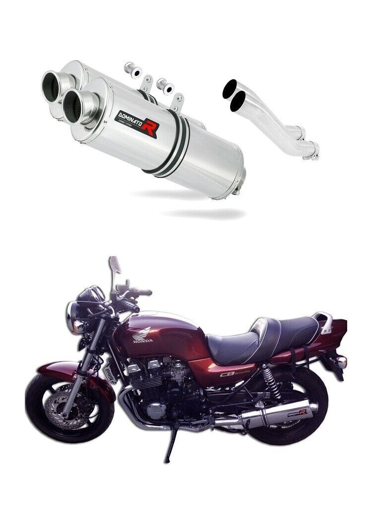 Honda CB 750 SEVEN FIFTY 1992 - 2003 Exhaust Silencer Muffler OV + dB killer medium 19 m.