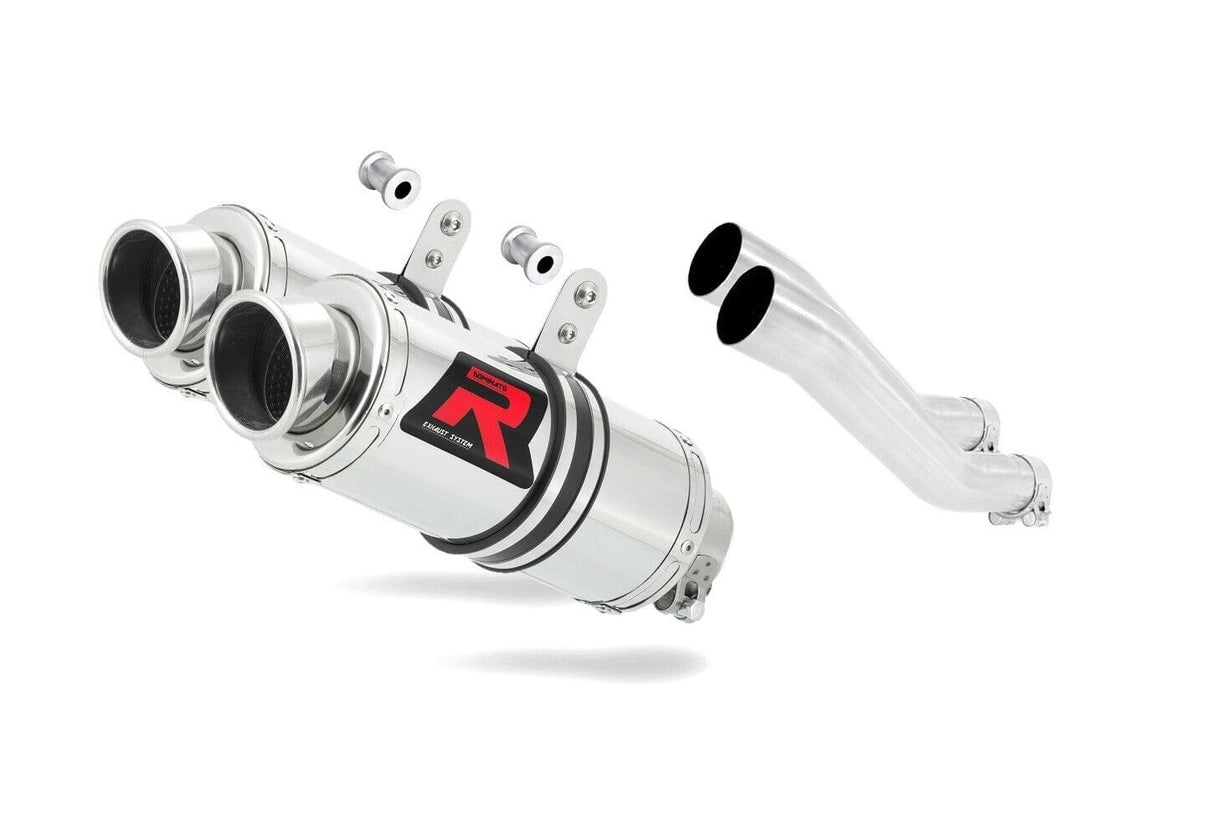 Honda CB 750 SEVEN FIFTY 1992 - 2003 Exhaust Silencer Muffler GP1 + dB killer medium 19 m.