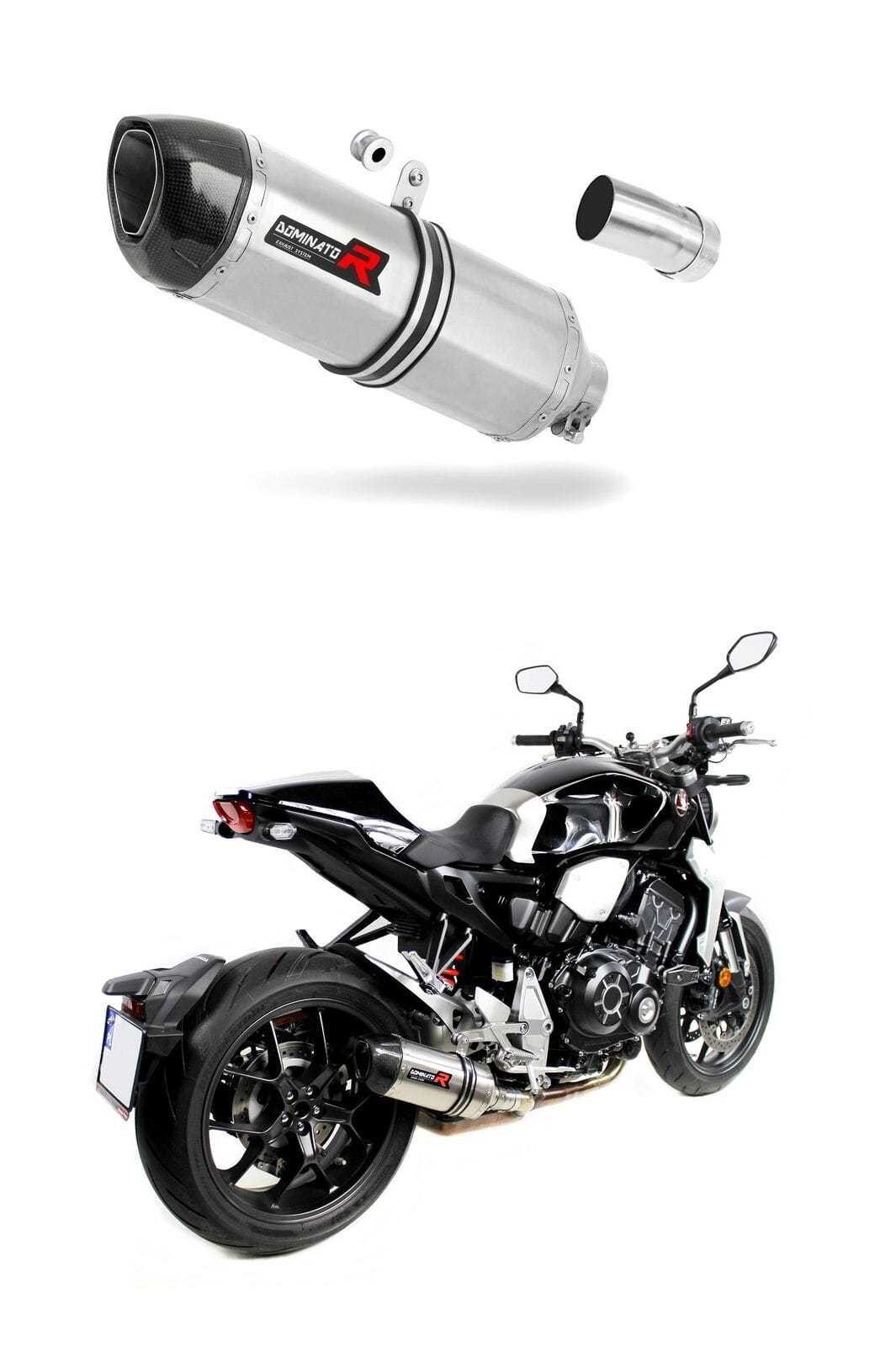 Honda CB 1000 R 2018 - 2020 Exhaust Silencer Muffler HP1 + dB killer medium 20 m.