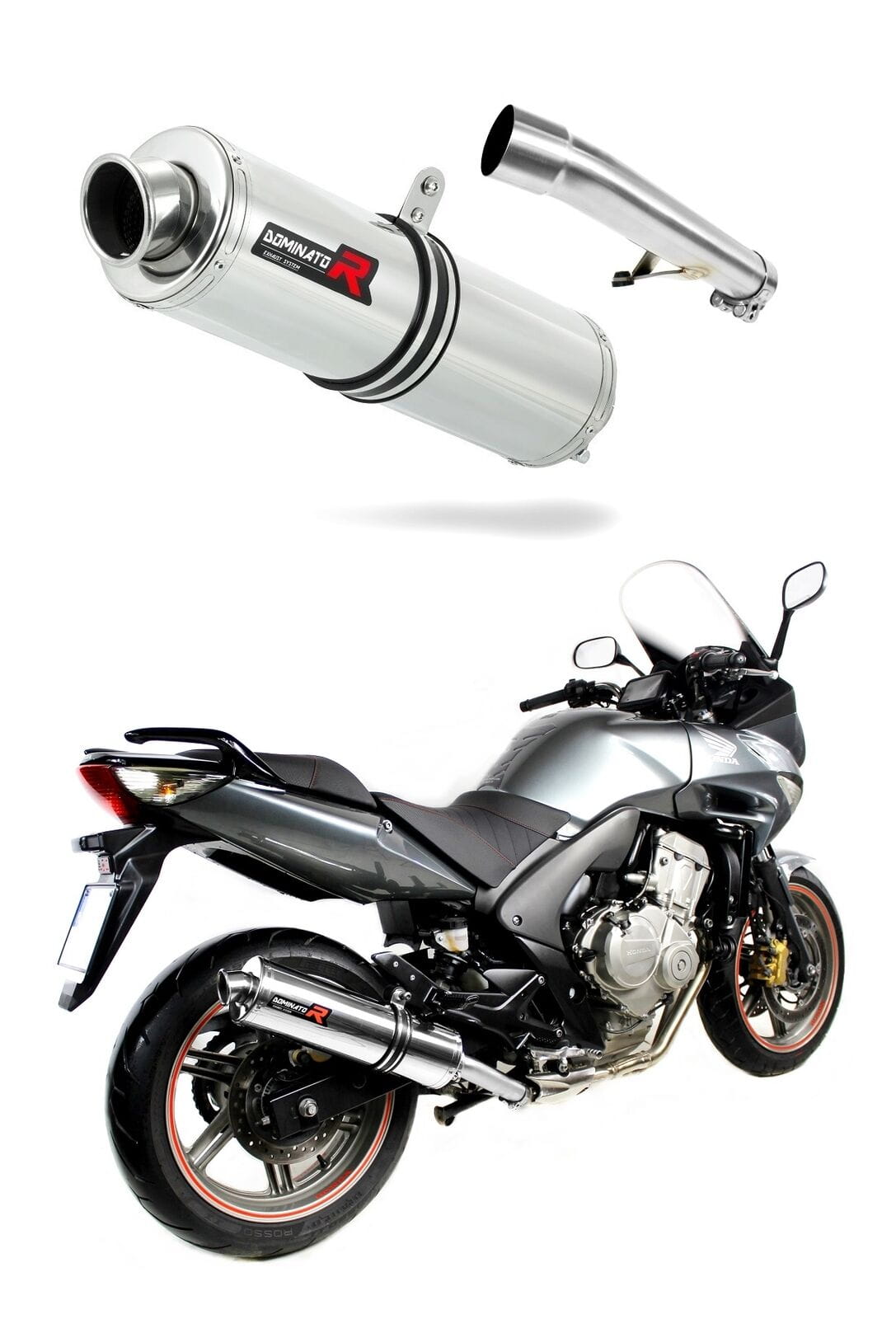 Honda CBF 600 2008 - 2013 Exhaust Silencer Muffler ST + dB killer medium 20 m.