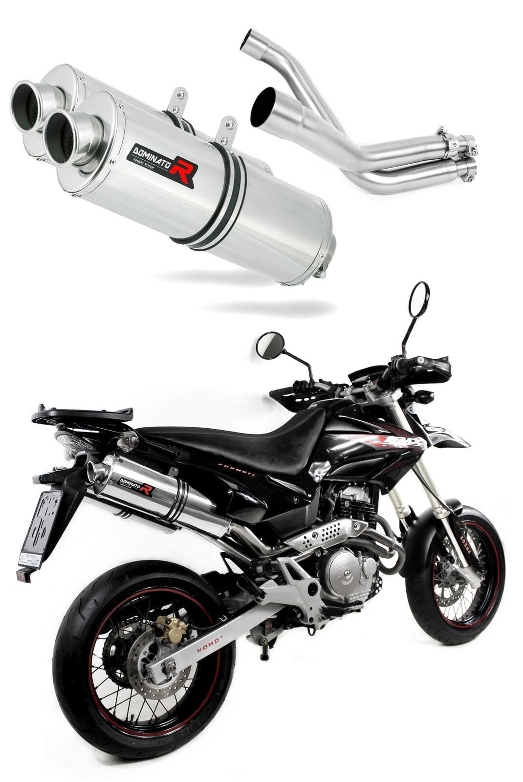 Honda FMX 650 2005 - 2009 Exhaust Silencer Muffler OV + dB killer medium 20 m.