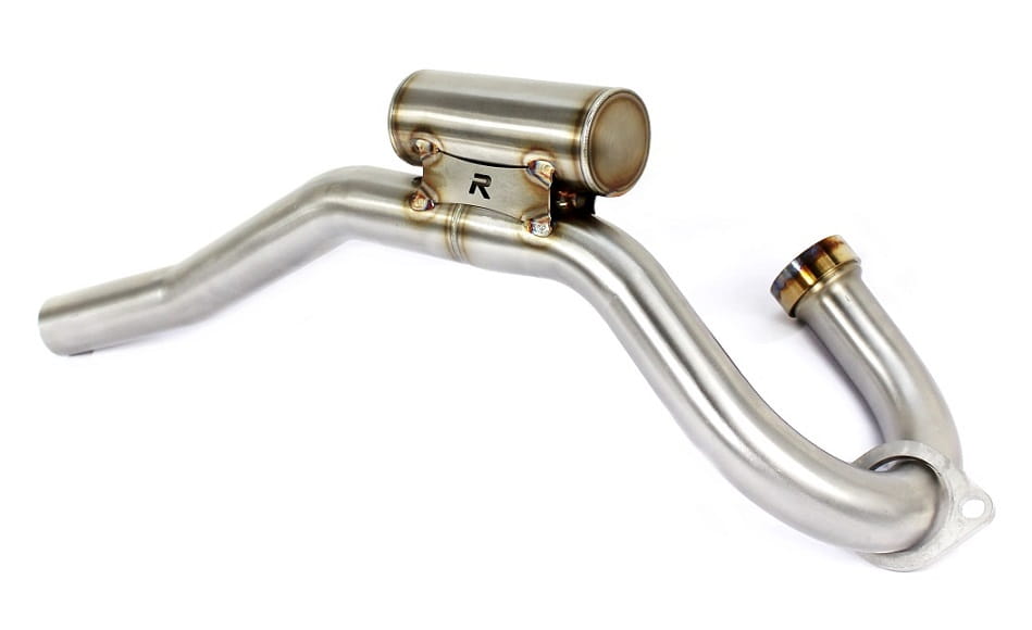 Dominator headers/collector for CRF 250 Rally Header pipe with PowerBomb 2017-2019