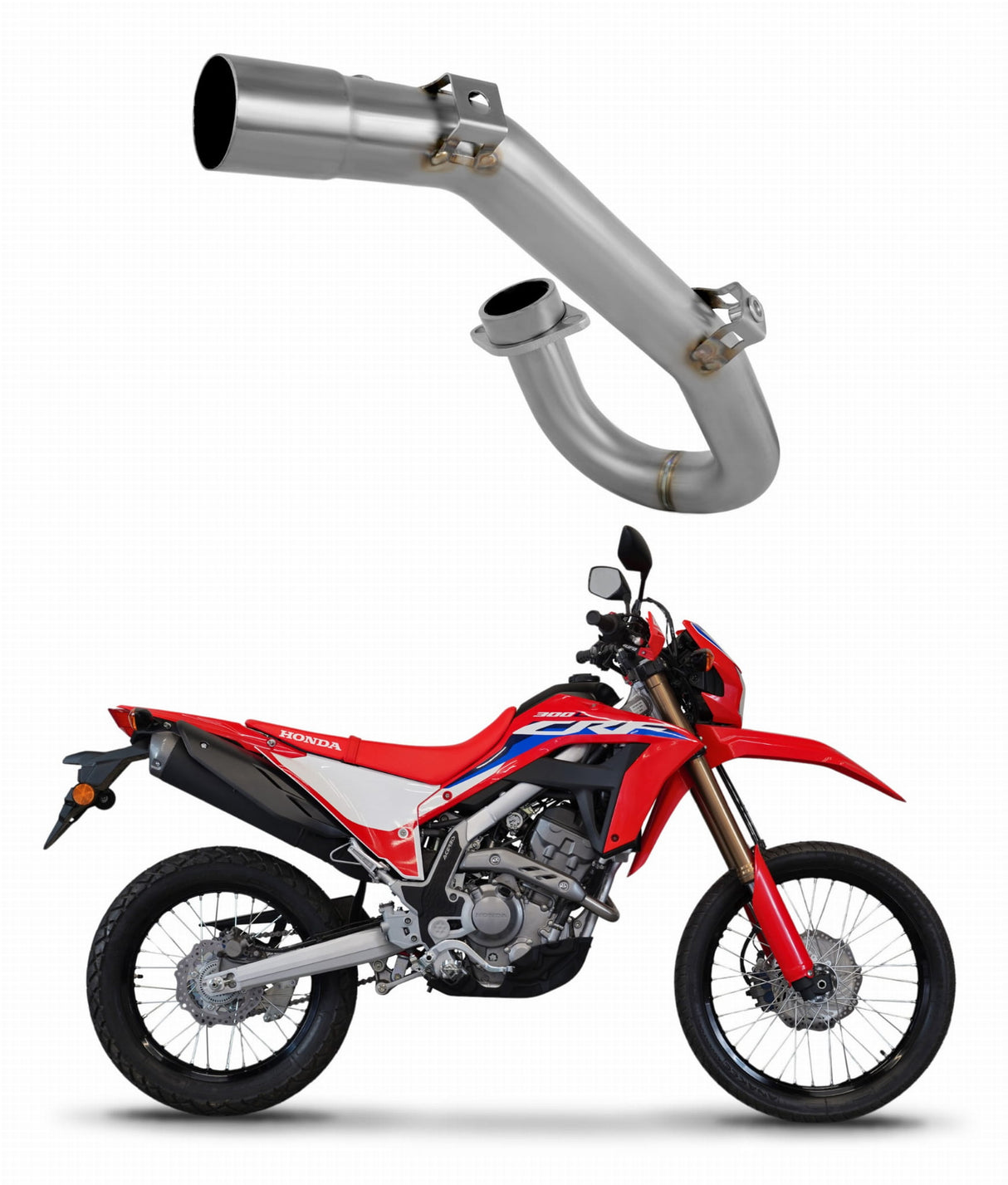 Dominator headers/collector for Honda CRF 300L / Rally 2021-2023