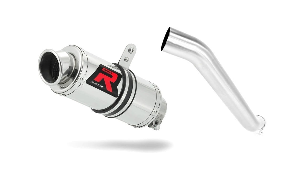 Kawasaki ZX6R 636 2003 - 2004 Exhaust Silencer Muffler GP1 + dB killer medium 20 m.