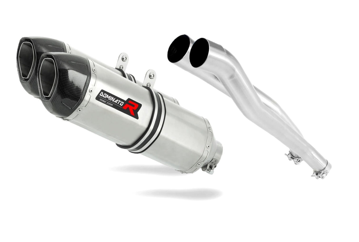 Kawasaki ZZR 1400 2006 - 2011 Exhaust Silencer Muffler HP1 + dB killer medium 20 m.