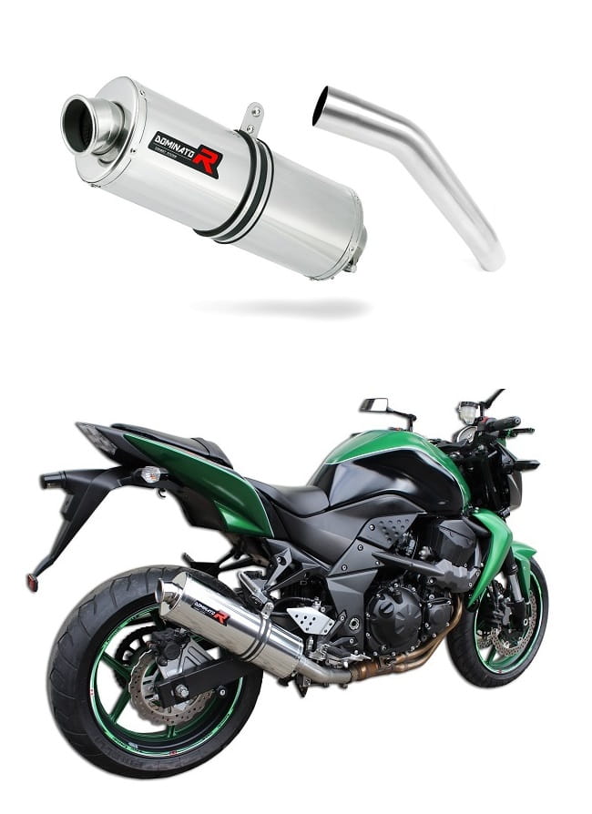 Kawasaki Z750 2007 - 2012 Exhaust Silencer Muffler OV + dB killer medium 20 m.