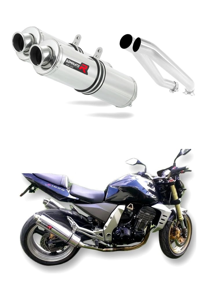 Kawasaki Z1000 2003 - 2006 Exhaust Silencer Muffler ST + dB killer medium 20 m.