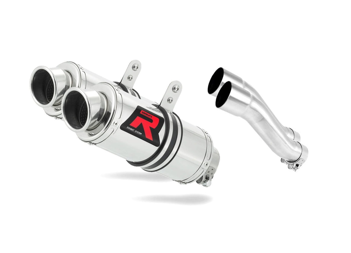 Kawasaki GPZ 500 1987 - 2003 Exhaust Silencer Muffler GP1 + dB killer medium 19 m.