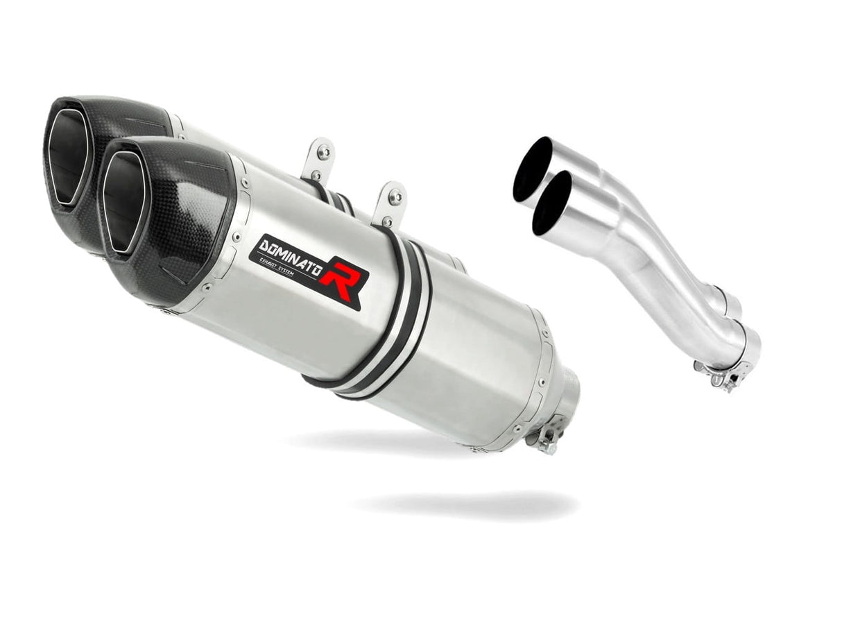 Kawasaki GPZ 500 1987 - 2003 Exhaust Silencer Muffler HP1 + dB killer medium 19 m.