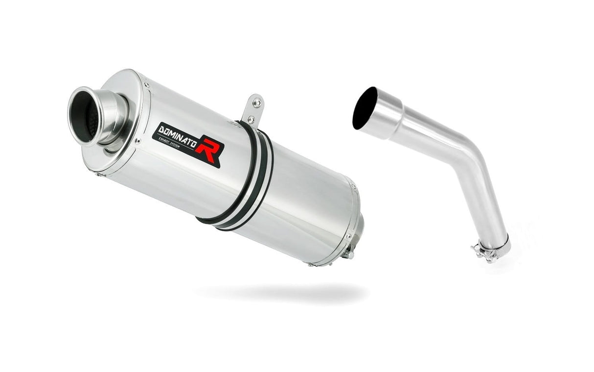 Kawasaki KLE 500 Exhaust Silencer Muffler OV + dB killer medium