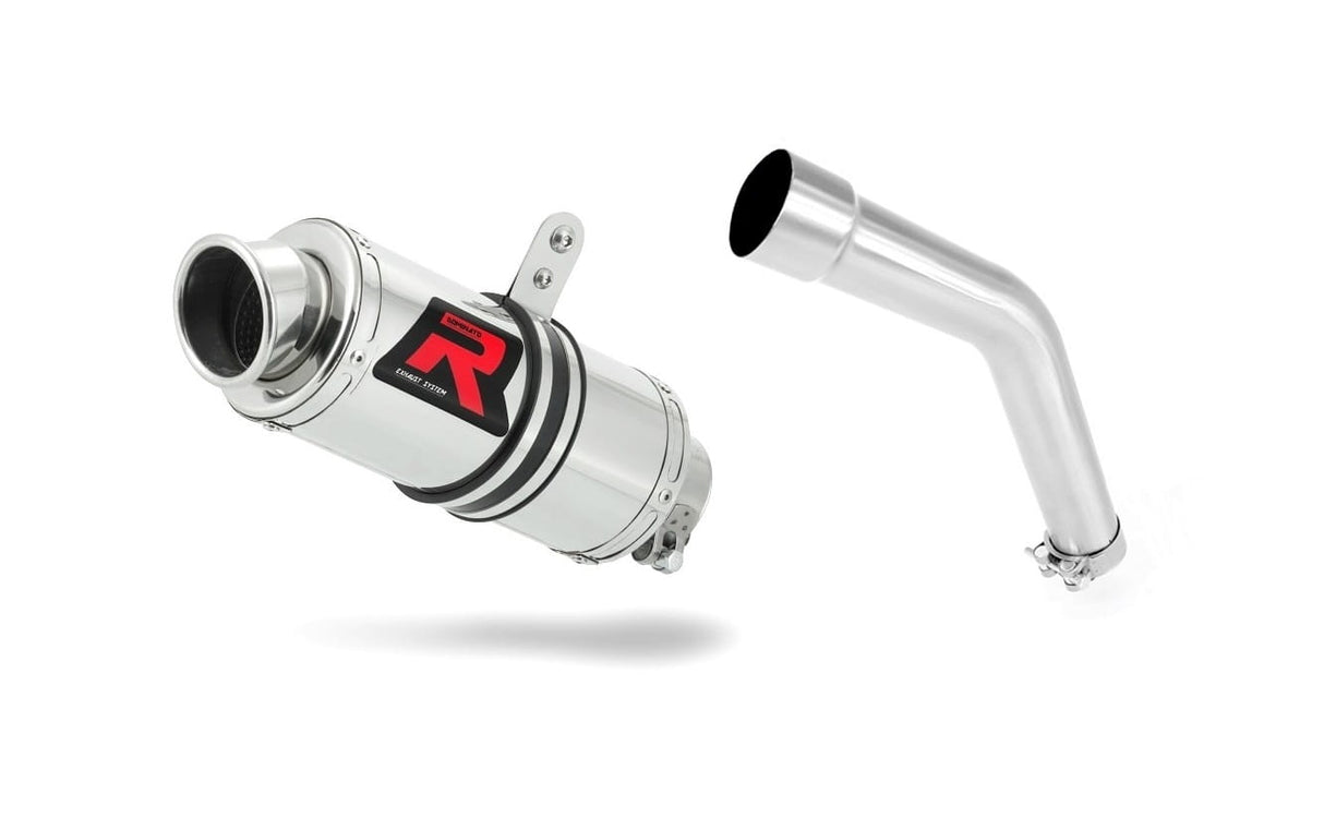 Kawasaki KLE 500 Exhaust Silencer Muffler GP1 + dB killer medium