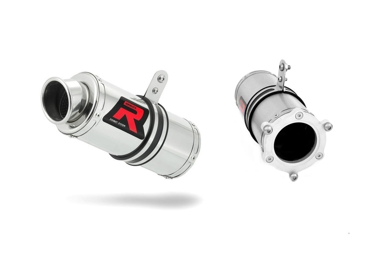 Kawasaki ZX6R 1995 - 1997 Exhaust Silencer Muffler GP1 + dB killer medium 19 m.