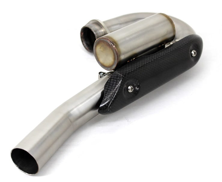 Dominator headers/collector for KX 450 F KXF Header pipe with PowerBomb 2010-2011