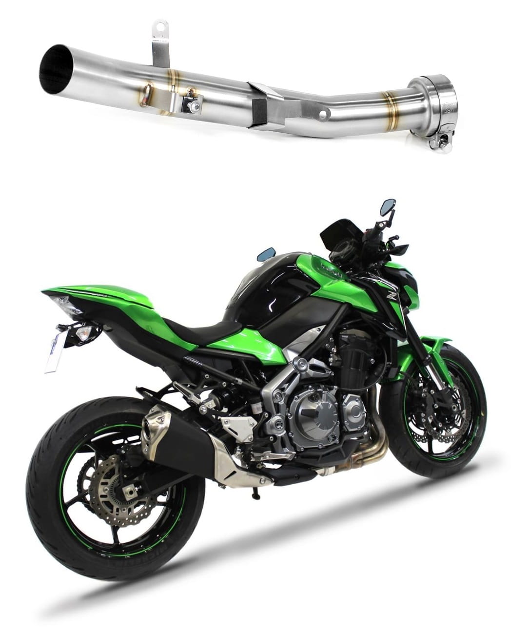 Z900 Exhaust Cat Eliminator DECAT 2017 - 2019 20 m.