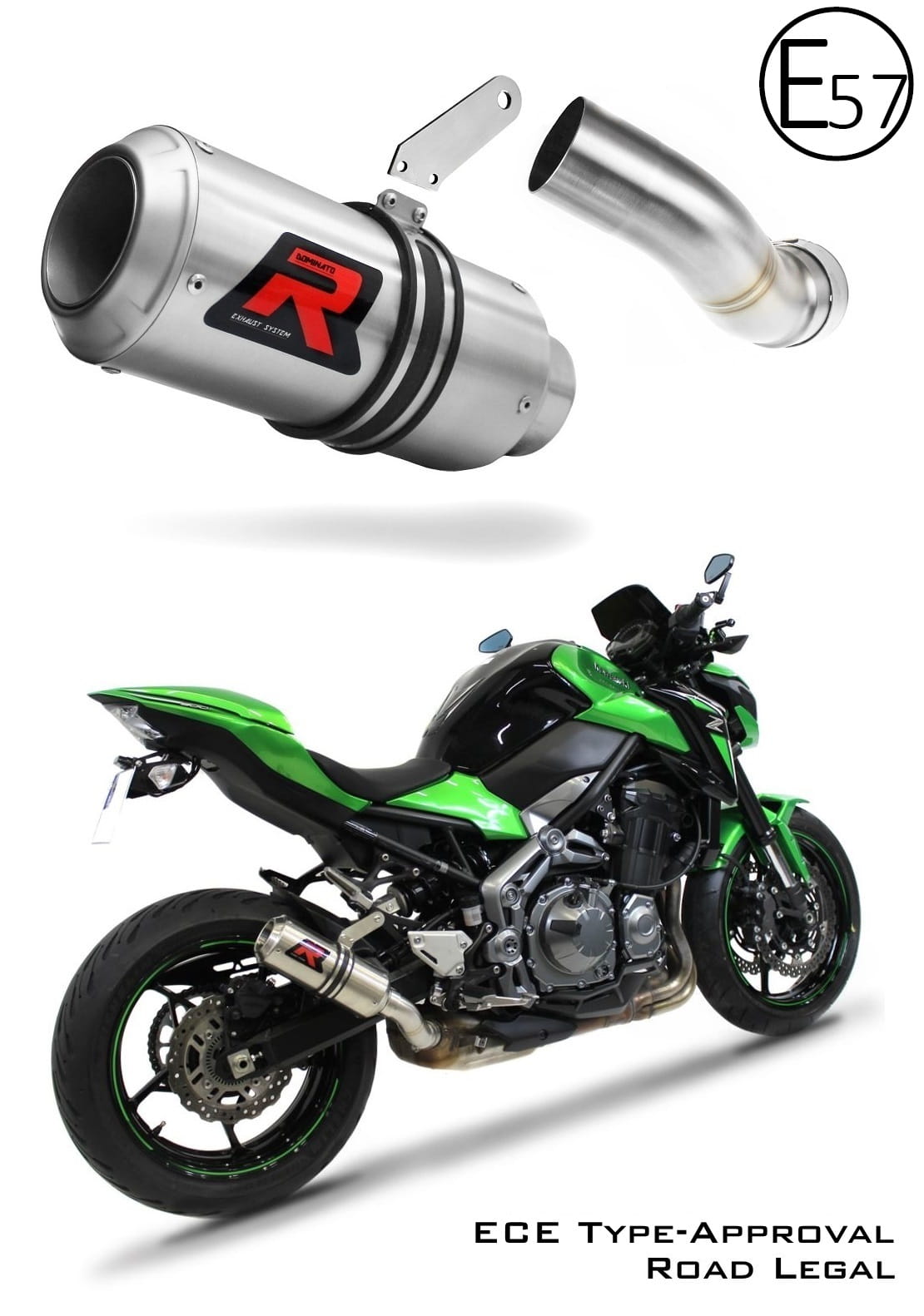 Z 900 EU Approved Exhaust Silencer GP 2017 - 2019 20 m.