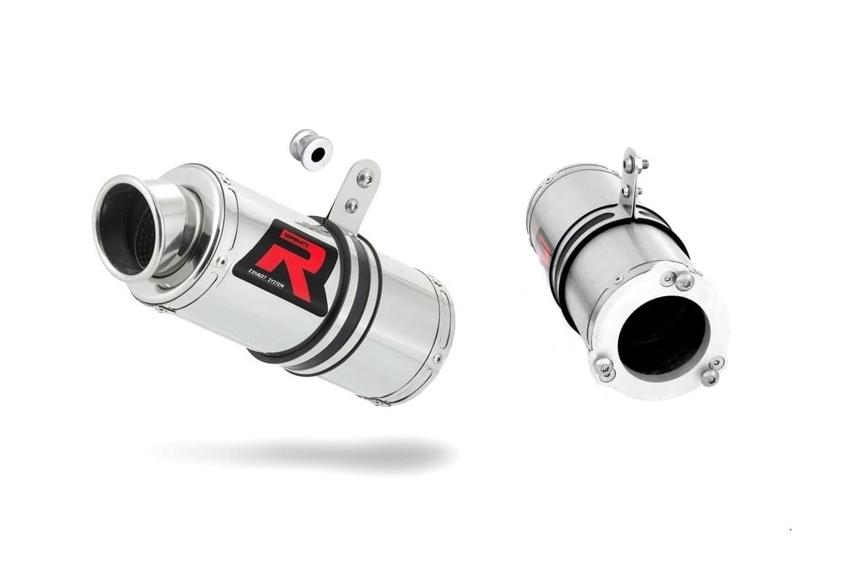 Kawasaki ZRX 1200 R 2001 - 2007 Exhaust Silencer Muffler GP1 + dB killer medium 20 m.