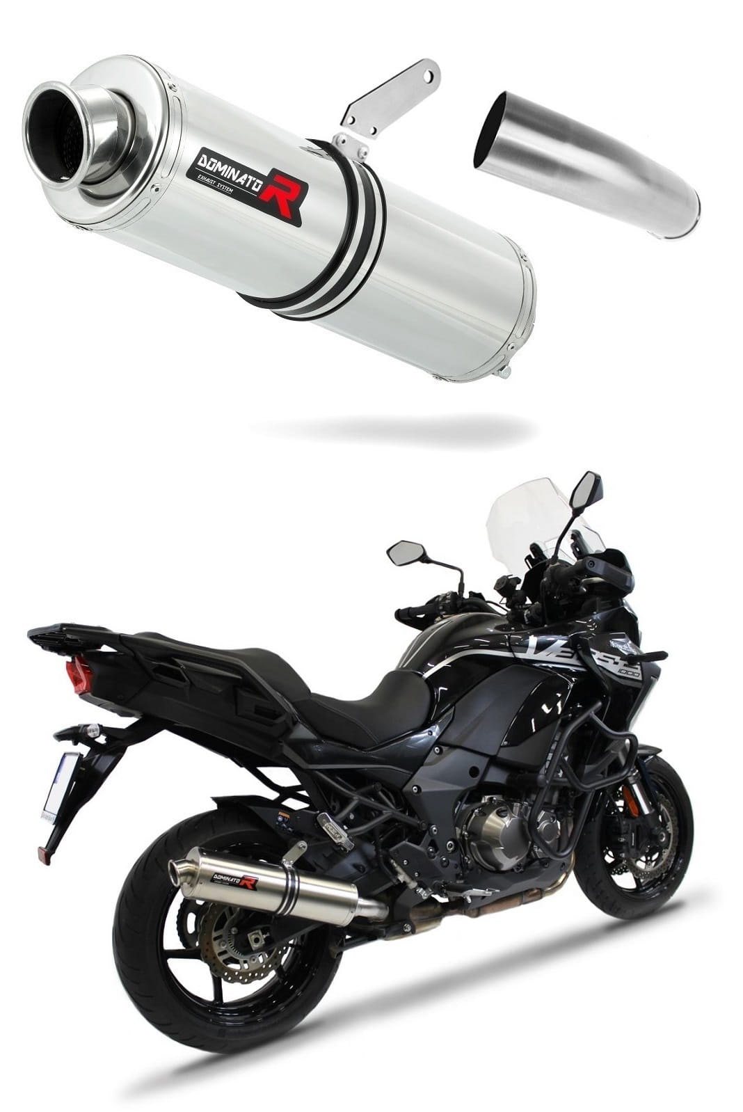 Kawasaki VERSYS 1000 2019 - 2024 Exhaust Silencer Muffler ST + dB killer medium 20 m.