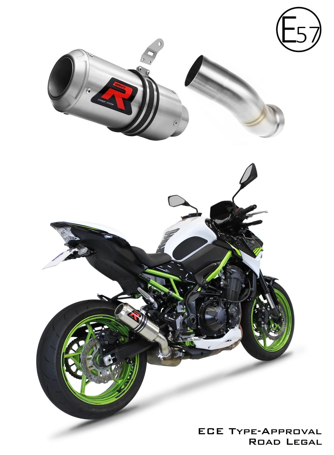 Kawasaki Z 900 2020 - 2024 EU Approved Exhaust Silencer GP 20 m.
