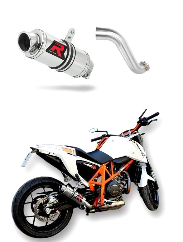 KTM 690 Duke 2012 - 2018 Exhaust Silencer Muffler GP1 + dB killer medium 20 m.