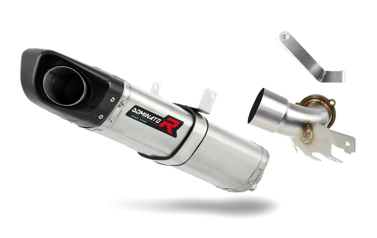 KTM 690 Duke R 2010 - 2011 Exhaust Silencer Muffler HP4 + dB killer medium 20 m.